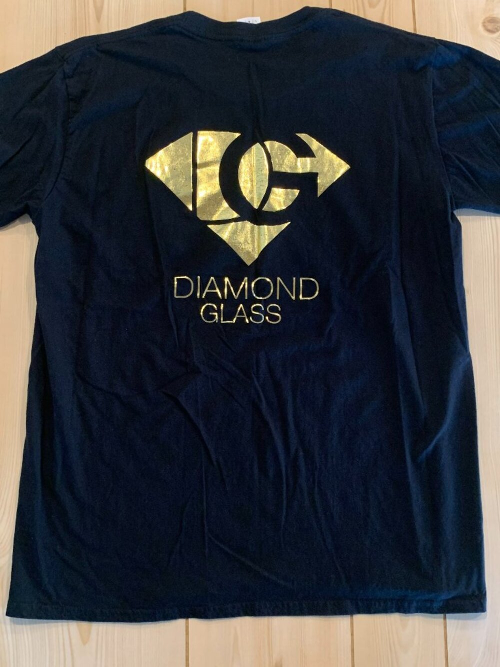 Diamond Glass LLC Water Pipes Bong Stoner Smoking Weed Marijuana T-Shirt L